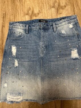 Buffalo David Biton Denim Skirt